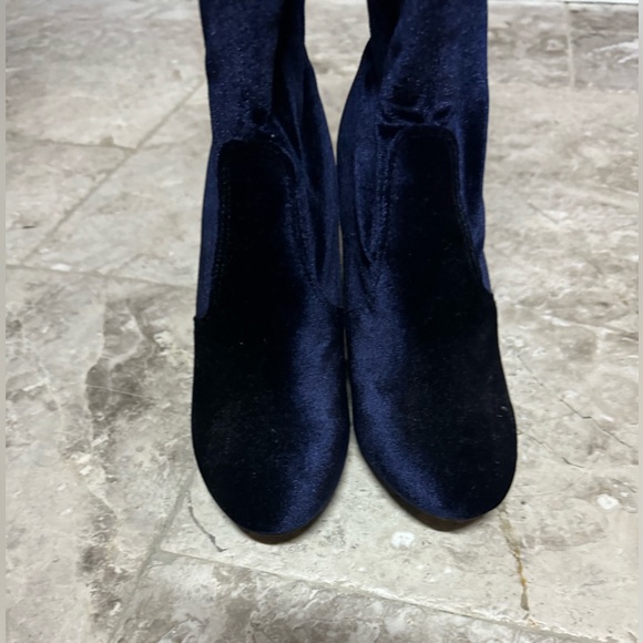 Steve Madden velvet knee high boot - Picture 6 of 11